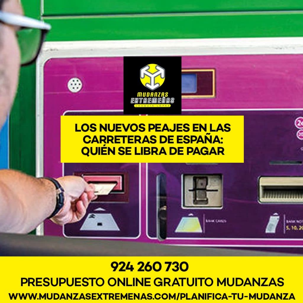 mudanzas en verano - mudanzas nacionales- PEAJES