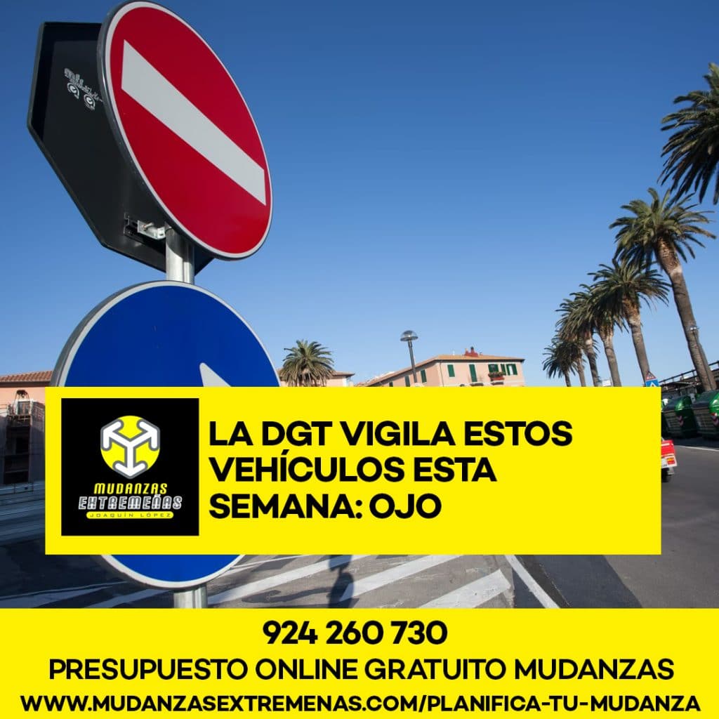EMPRESA DE MUDANZAS - LA DGT VIGILA ESTOS VEHÍCULOS ESPECIALMENTE ESTA SEMANA OJO