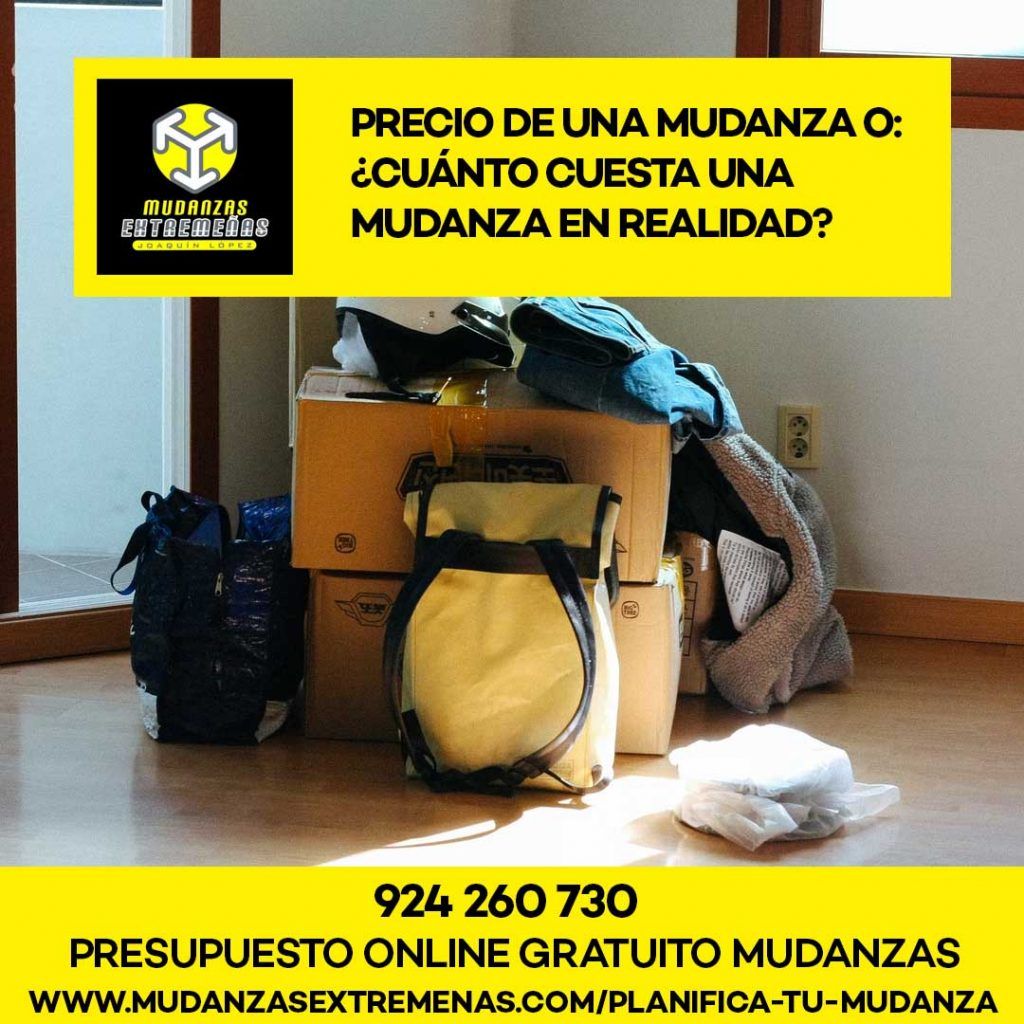 EMPRESA DE MUDANZAS - PRECIO DE UNA MUDANZA O CUÁNTO CUESTA UNA MUDANZA EN REALIDAD - destacada