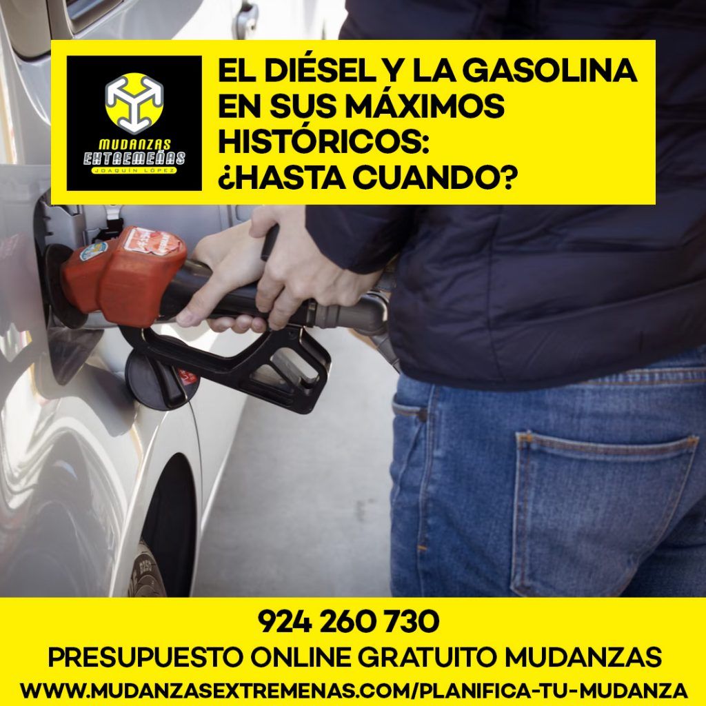 El DIÉSEL Y LA GASOLINA EN SUS MÁXIMOS HISTÓRICOS HASTA CUANDO