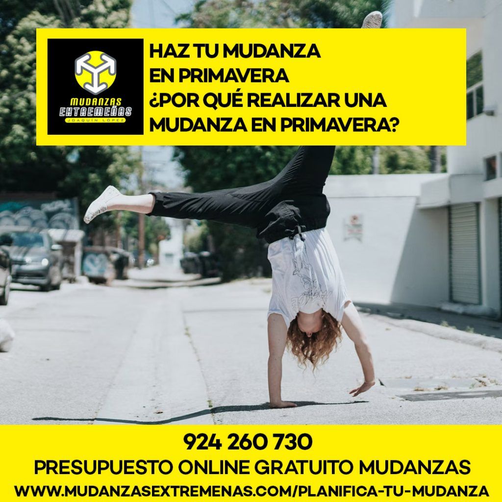 EMPRESA DE MUDANZAS - HAZ TU MUDANZA EN PRIMAVERA o POR QUÉ REALIZAR UNA MUDANZA EN PRIMAVERA