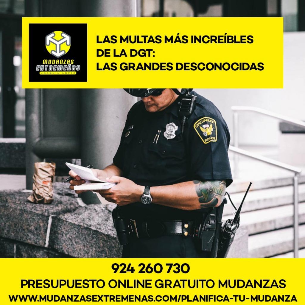 EMPRESA DE MUDANZAS - LAS MULTAS MÁS INCREÍBLES DE LA DGT LAS GRANDES DESCONOCIDAS