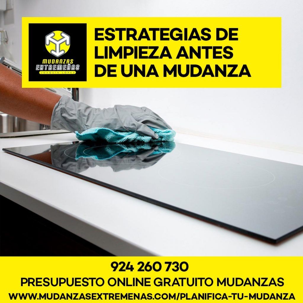 EMPRESA DE MUDANZAS - Estrategias de limpieza antes de una mudanza