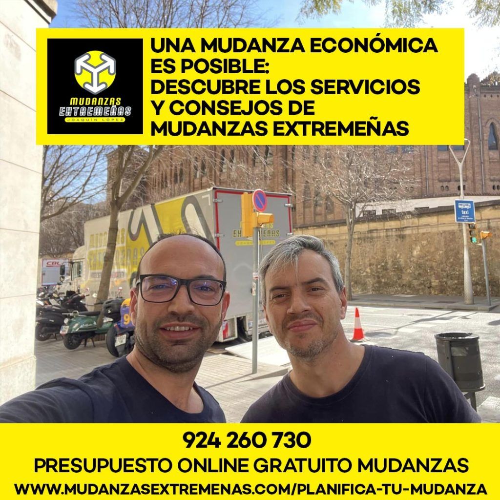 EMPRESA DE MUDANZAS - UNA MUDANZA ECONÓMICA ES POSIBLE DESCUBRE LOS SERVICIOS Y CONSEJOS DE MUDANZAS EXTREMEÑAS