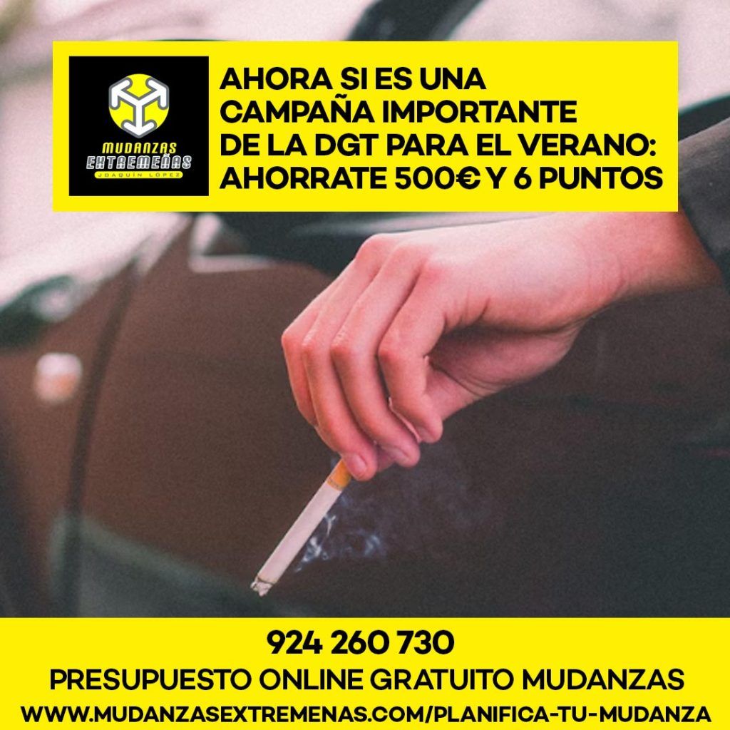 EMPRESA DE MUDANZAS - AHORA SI ES UNA CAMPAÑA IMPORTANTE DE LA DGT PARA EL VERANO AHORRATE 500€ Y 6 PUNTOS