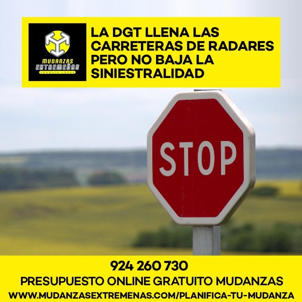 EMPRESA DE MUDANZAS - LA DGT LLENA LAS CARRETERAS DE RADARES PERO NO BAJA LA SINIESTRALIDAD