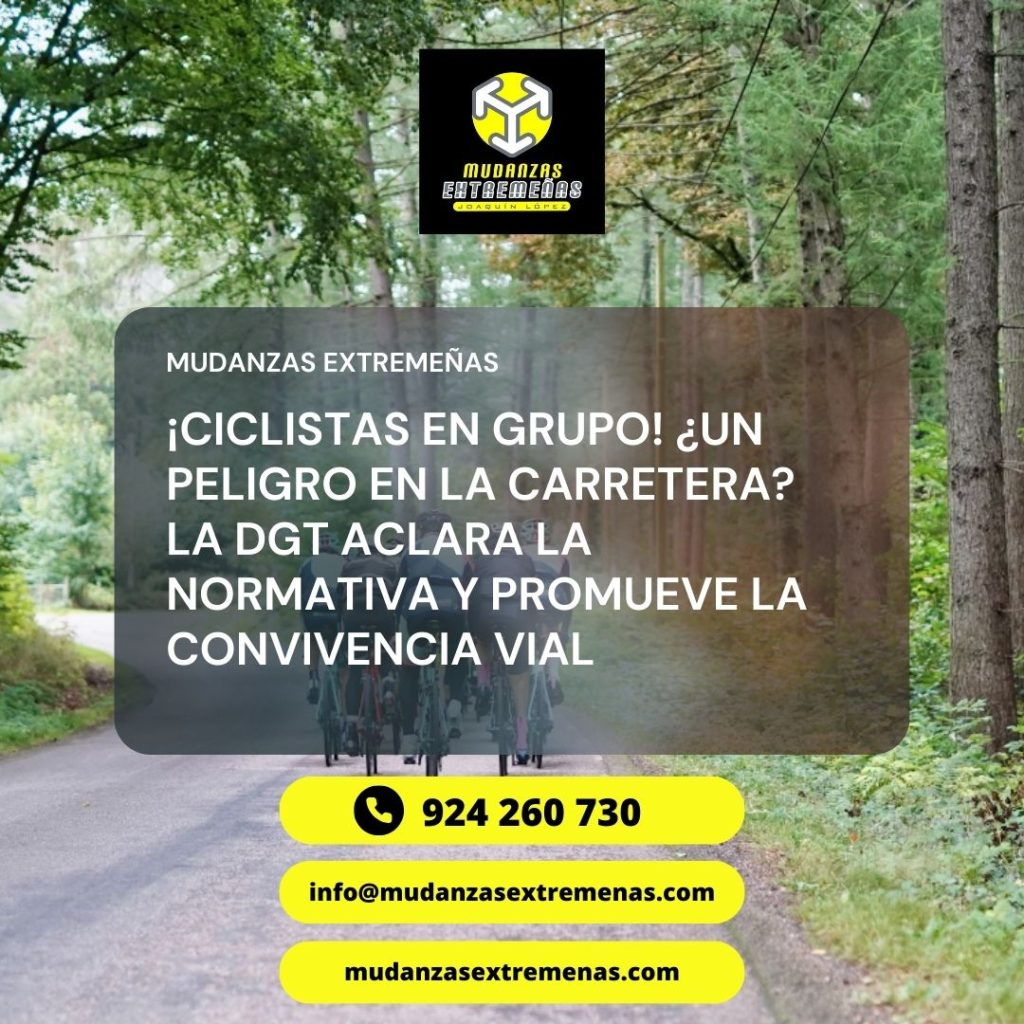 ¡Ciclistas en grupo! ¿Un peligro en la carretera_ La DGT aclara la normativa y promueve la convivencia vial