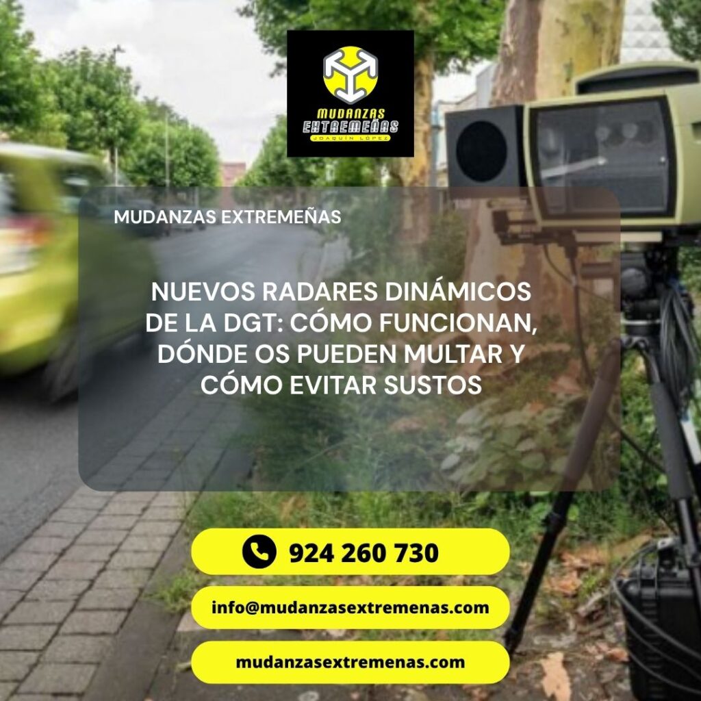 NUEVOS RADARES DINÁMICOS DE LA DGT_ CÓMO FUNCIONAN, DÓNDE OS PUEDEN MULTAR Y CÓMO EVITAR SUSTOS