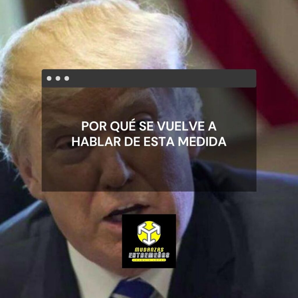 Por qué se vuelve a hablar de esta medida